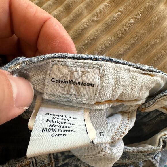 Vintage Calvin Klein Boys Jeans Size 6 - Picture 3 of 4